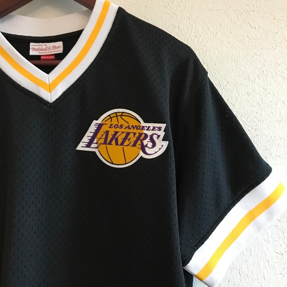 lakers mesh jersey